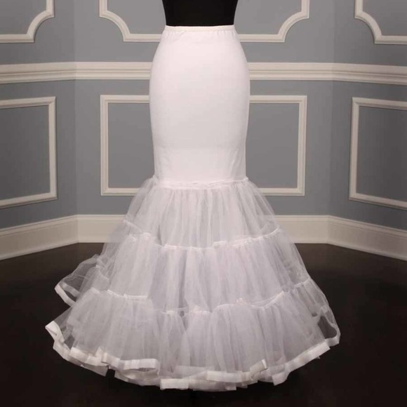 Mermaid Slip Petticoat Crinoline for Wedding Dress Formal Gown - Picture 1 of 5